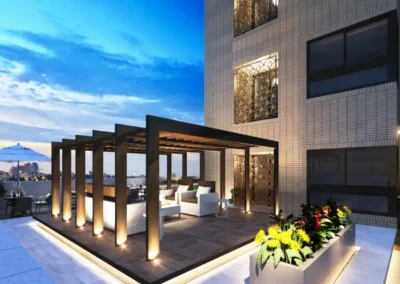 桃園市桃園區同德一街 建設公司公設露台