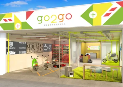 桃園市中壢區迅延平路 電動機車行