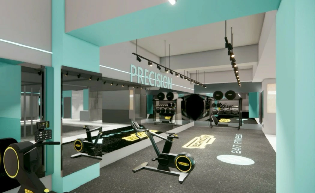 台北市松山區八德路三路 連鎖健身房